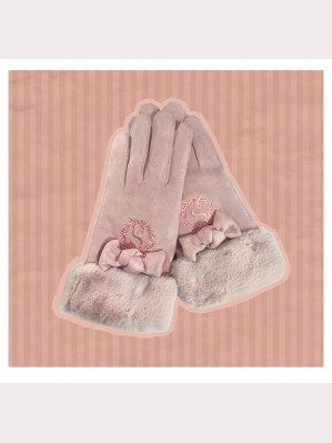 Souffle Song Bowknot Sweet Lolita Gloves (SS949)